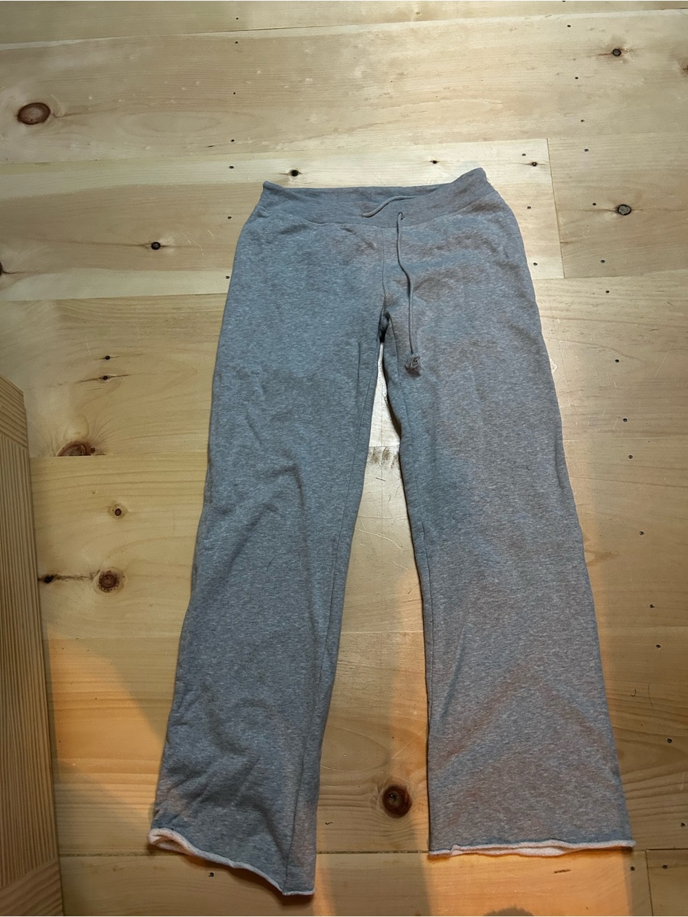 Brandy Melville Gray Sweatpants with Drawstring